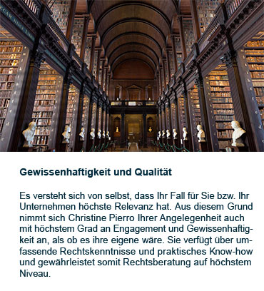 Gewissenhaftigkeit und Qualität