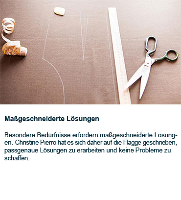 Maßgeschneiderte Lösungen